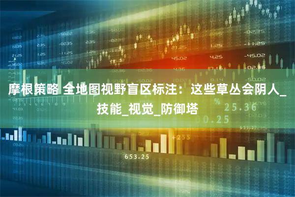 摩根策略 全地图视野盲区标注：这些草丛会阴人_技能_视觉_防御塔